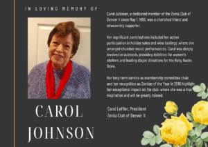 Carol Johnson Memory